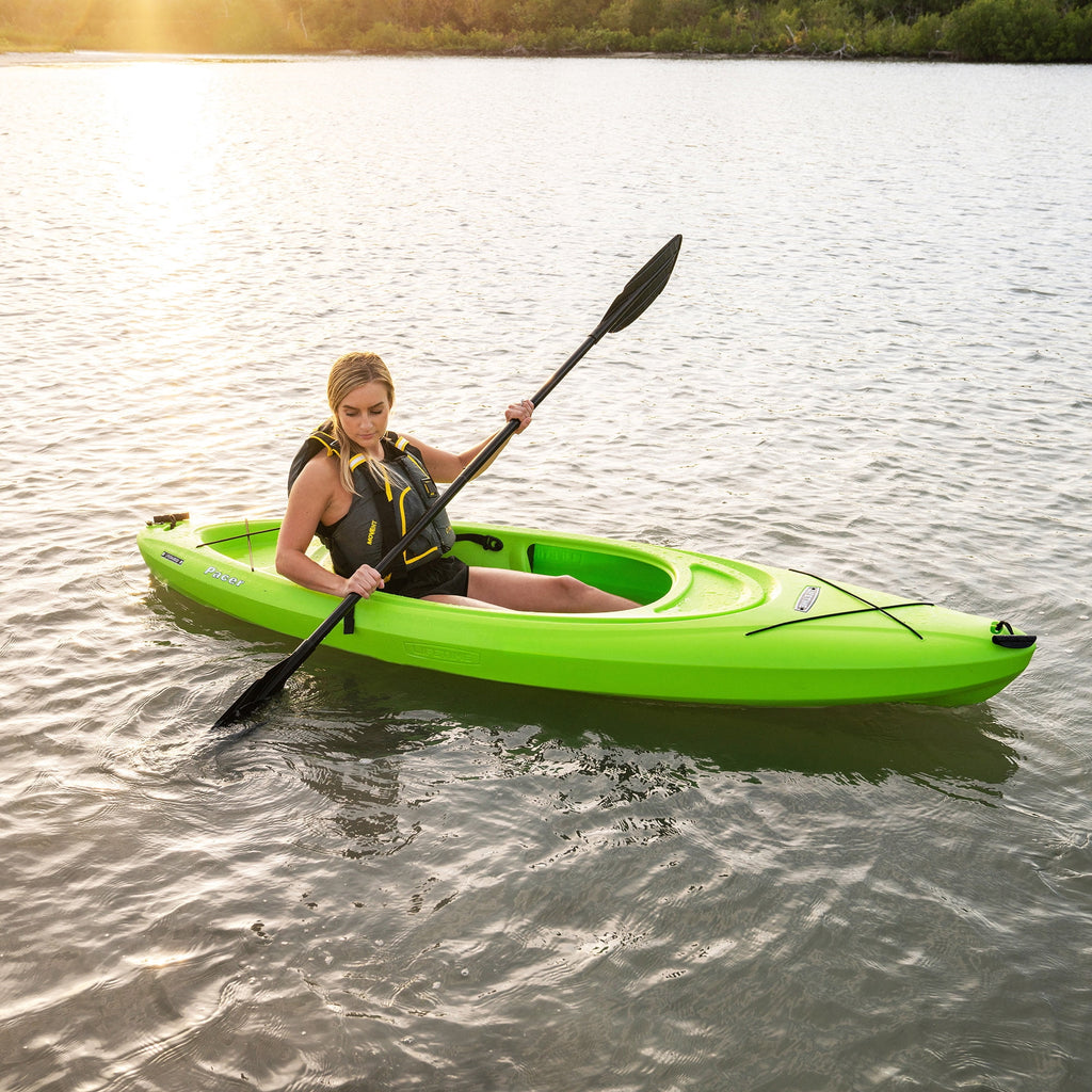 Lifetime Pacer 8 ft Sit-In Kayak (Paddle Included), Orange
