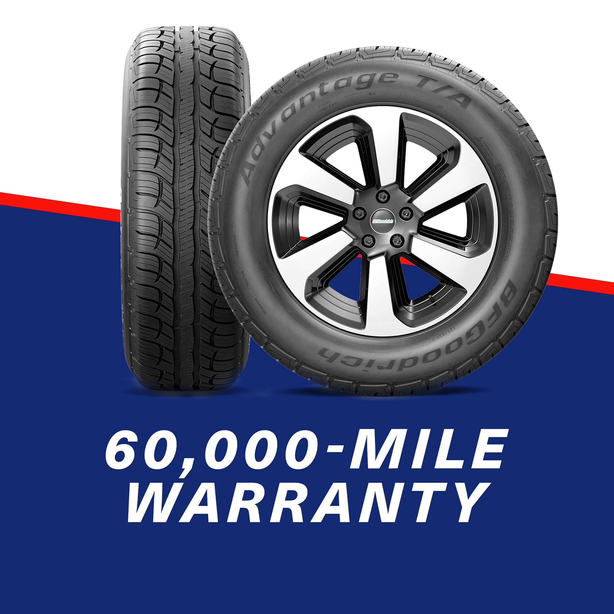 BFGoodrich Advantage T/A Sport LT All-Season 235/65R17 104T Tire