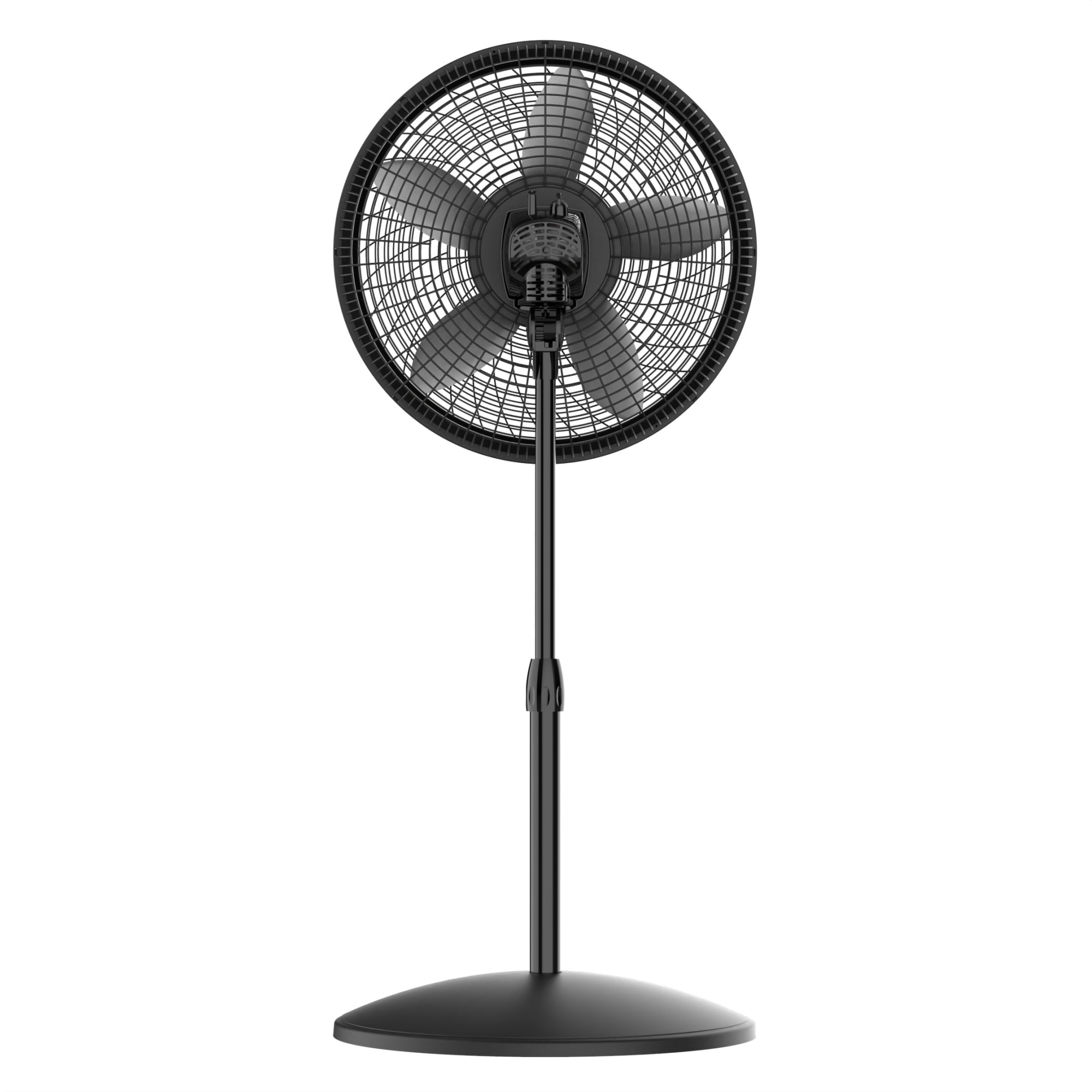 Lasko Cyclone 18" Adjustable Large Room Pedestal Fan, 3 Speeds, 54.5" H, Gray, S18902, New