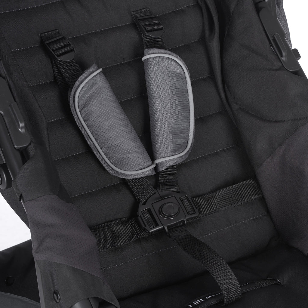 Folio3 Stroll & Jog Travel System with LiteMax Infant Car Seat (Avenue Gray)