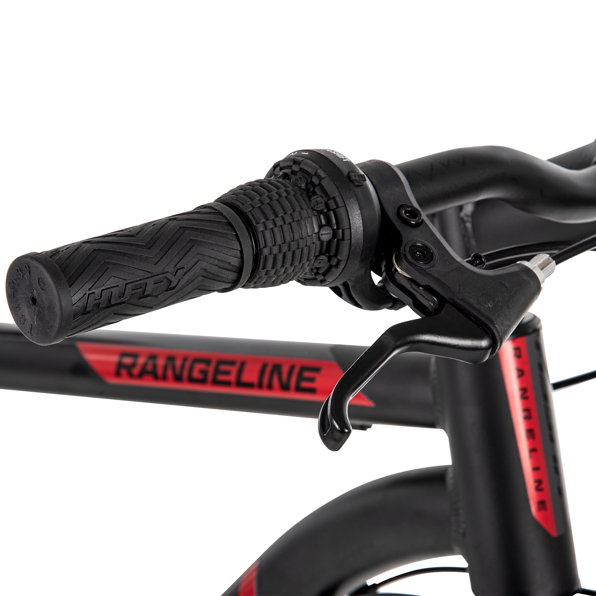 Huffy 27.5 in. Rangeline Men's Mountain Bikes, Black and Red