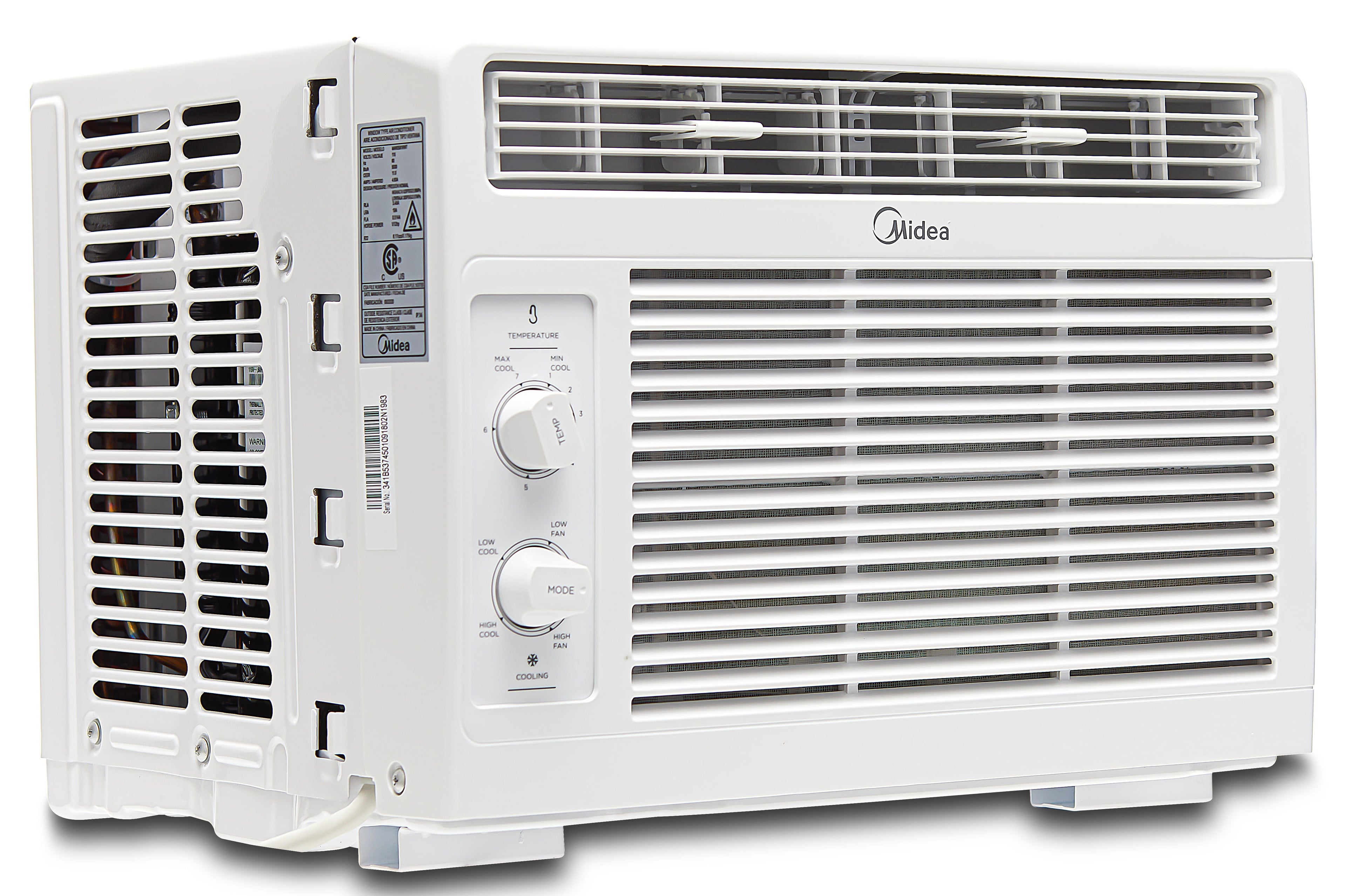 Midea 5,000 BTU 115V Mechanical Window Air Conditioner, MAW05M1WWT