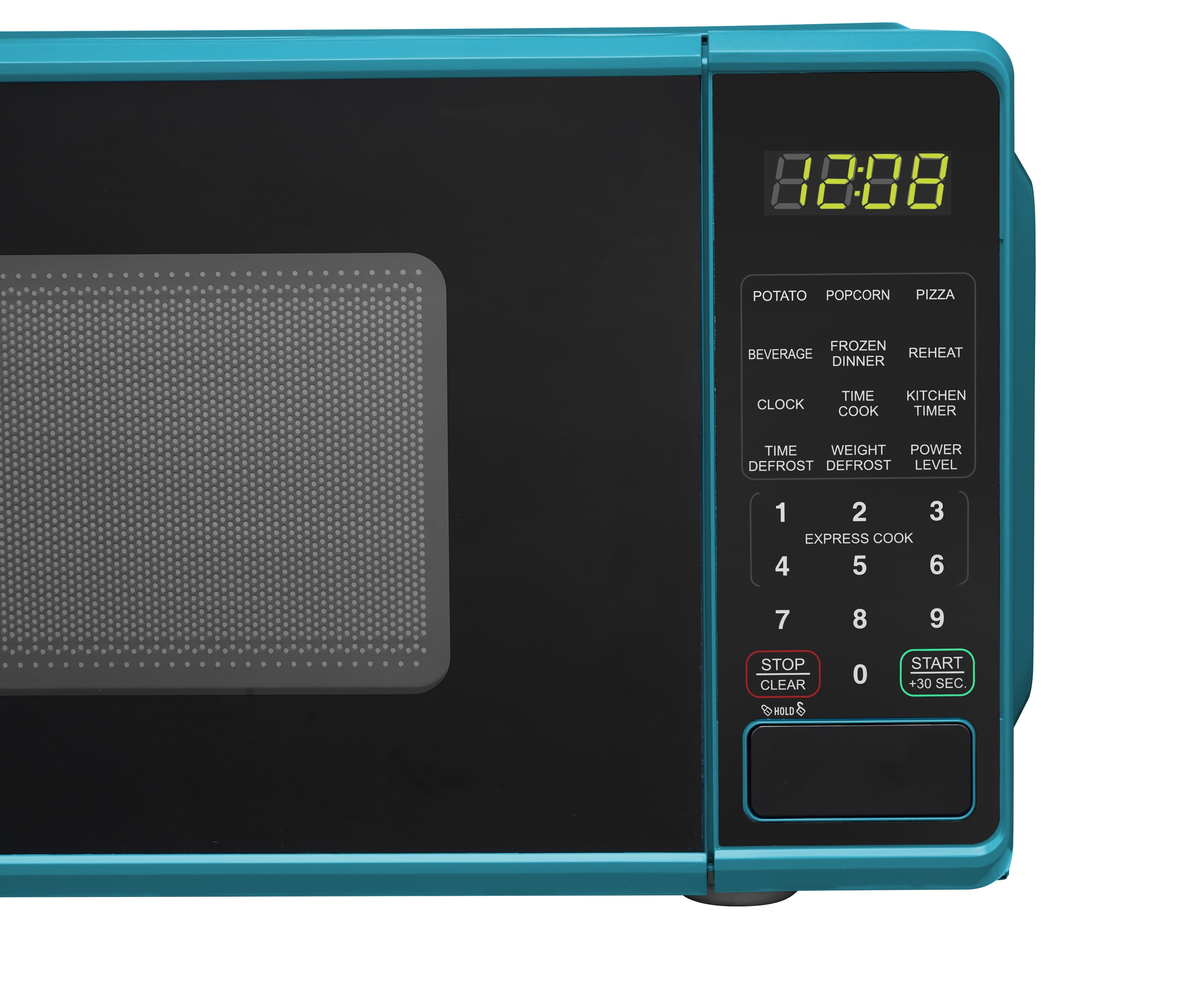 Mainstays 0.7 Cu ft Countertop Microwave Oven, 700 Watts, Black, New