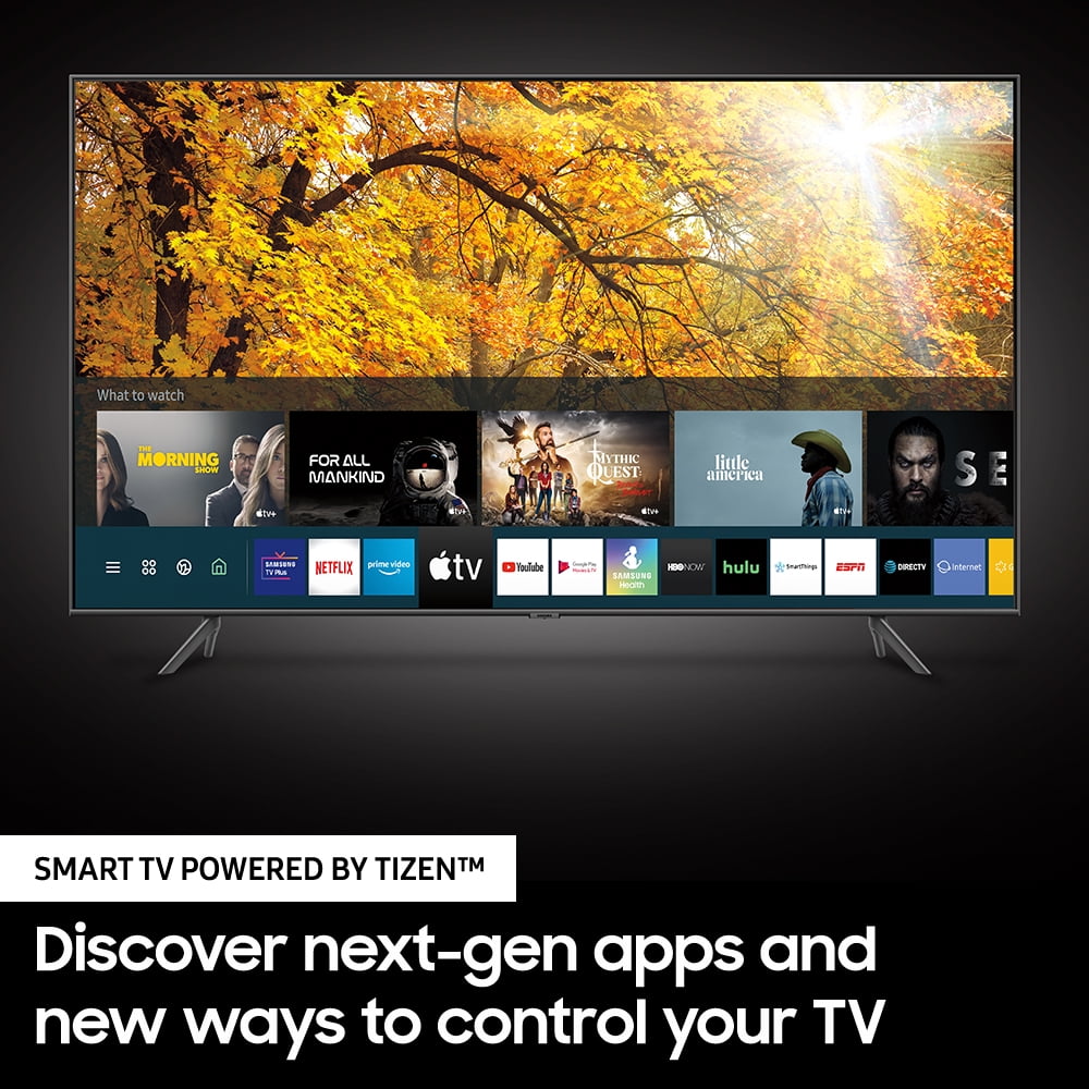 SAMSUNG 65" Class 4K Crystal UHD (2160P) LED Smart TV with HDR UN65TU7000