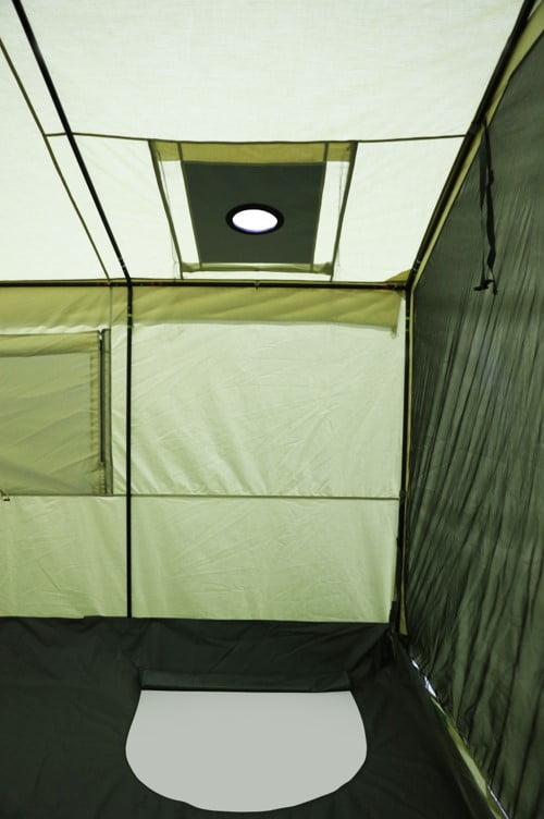 Ozark Trail 6-Person North Fork 12' x 10' Outdoor Wall Tent, with Stove Jack