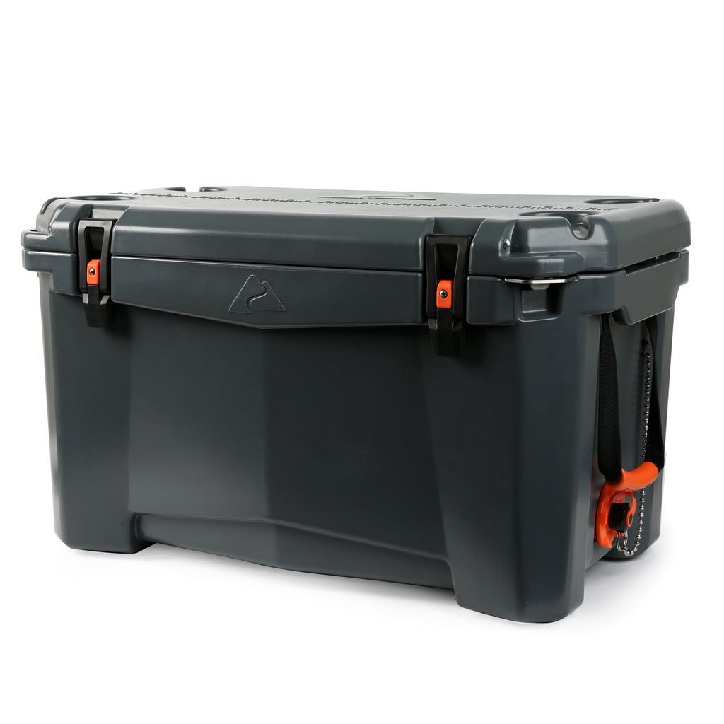 Ozark Trail 52 Quart High Performance Hard Sided Chest Cooler, Gray
