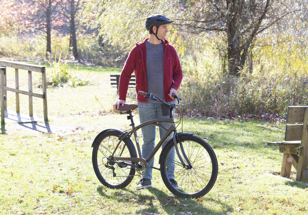 Kent 26 In. Bayside Men's Cruiser Bike, Satin Cocoa