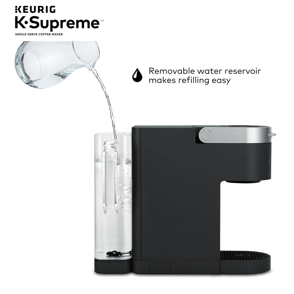 Keurig K-Supreme Single-Serve K-Cup Pod Coffee Maker, Black
