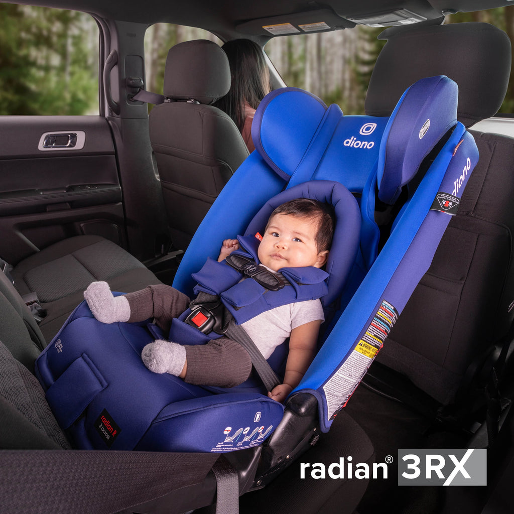 Diono Radian 3RX All-in-One Convertible Car Seat, Black Jet
