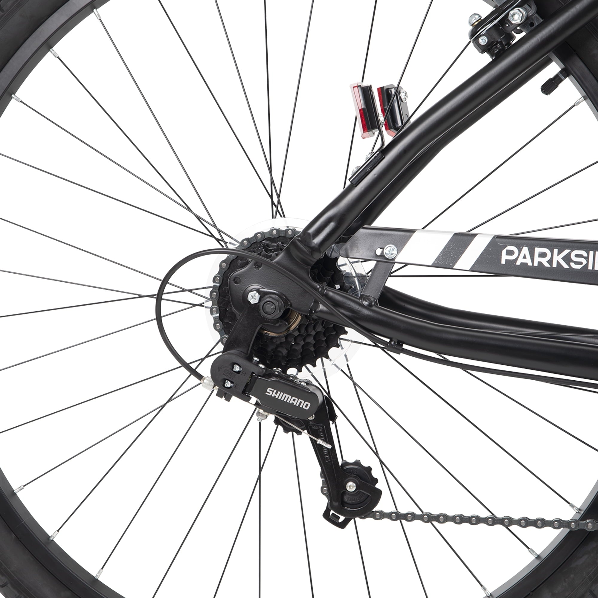 Huffy 27.5" Mens Parkside&trade; 7-Speed Bike, Matte Black