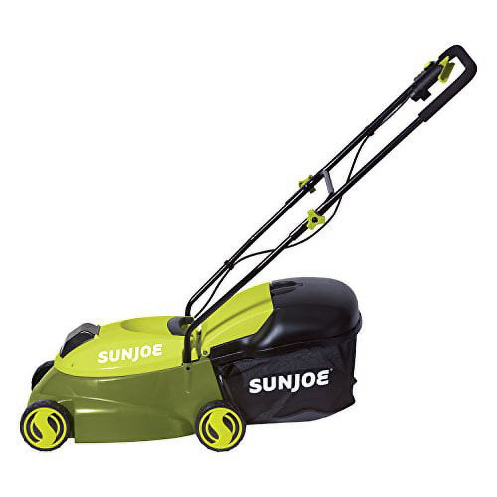 Sun Joe 28V Cordless 14" Brushless Push Lawn Mower, 3-Position, 4.0-Ah
