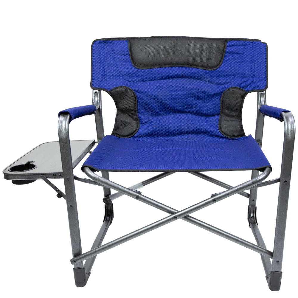 Ozark Trail Camping Director Chair XXL, Red, Adult, 10lbs