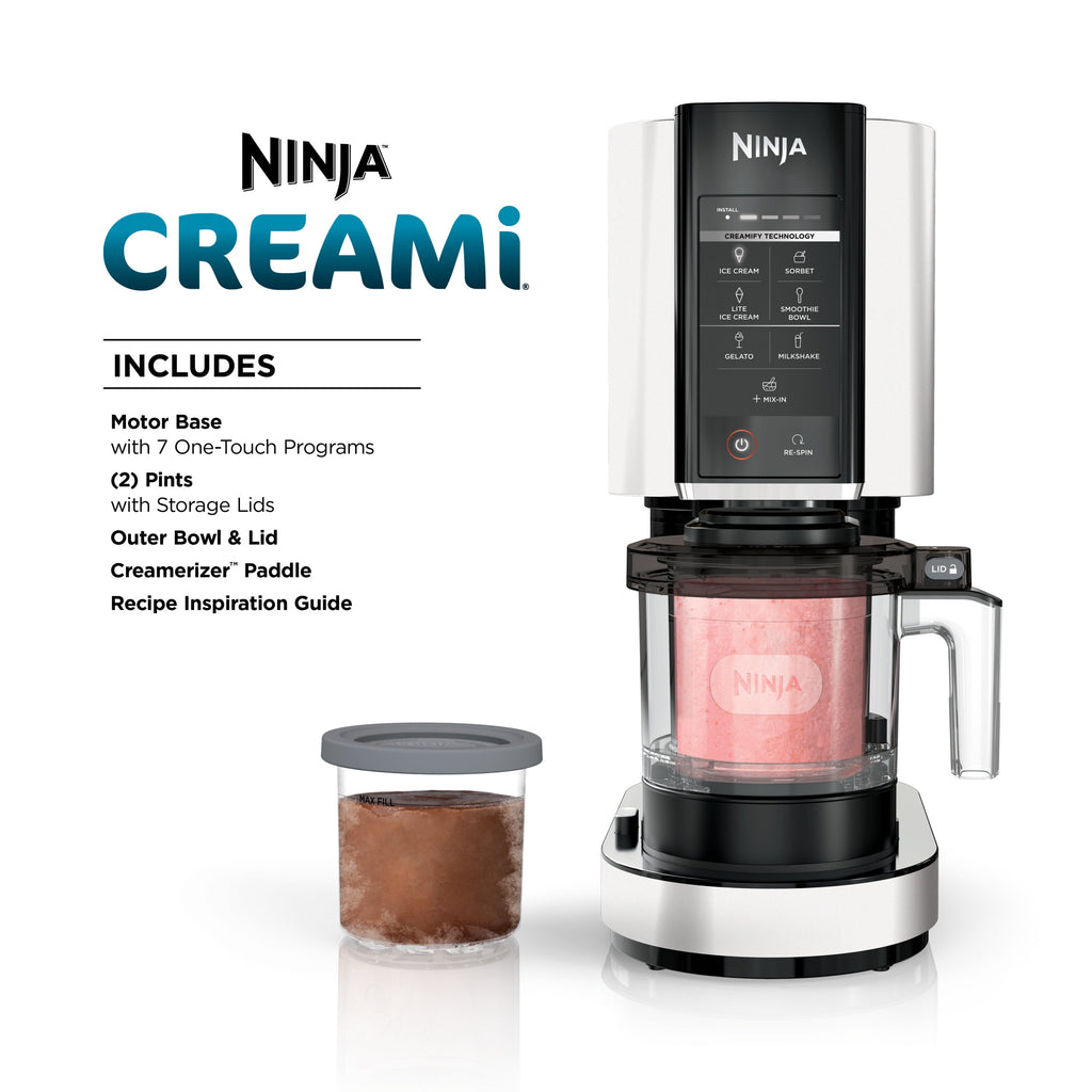 Ninja™ CREAMi™, Ice Cream Maker, 7 One-Touch Programs, Blue - NC301NV