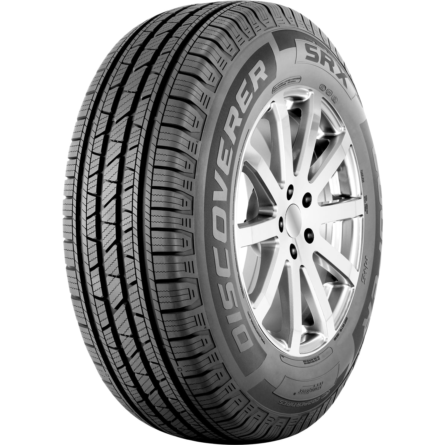 Set of 4 (FOUR) Cooper Discoverer SRX 235/55R18 100V A/S All Season Tires