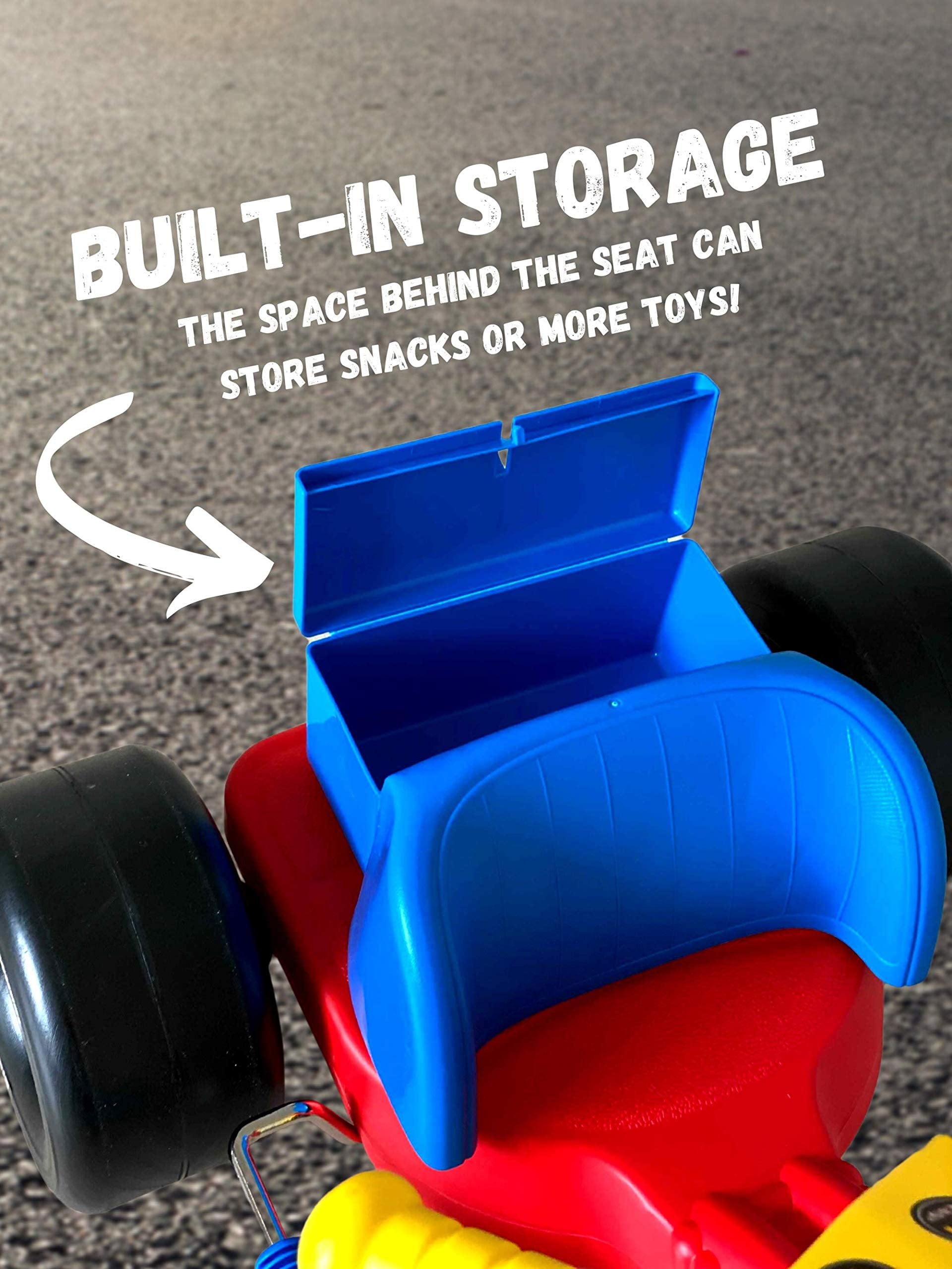 The Original Big Wheel 16 Inch Toddler Tricycle Big Wheel for Kids 3-8 Boys Girls Trike - Rally Racer Edition