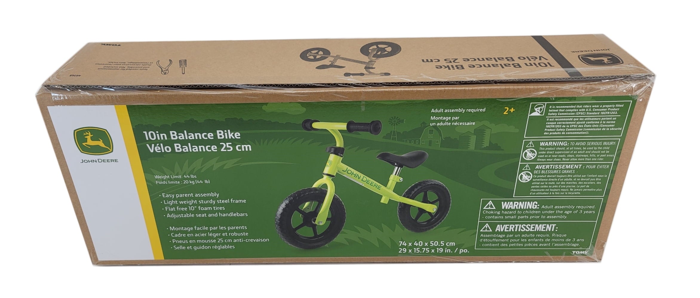 John Deere 10" Balance Bike - LP79413