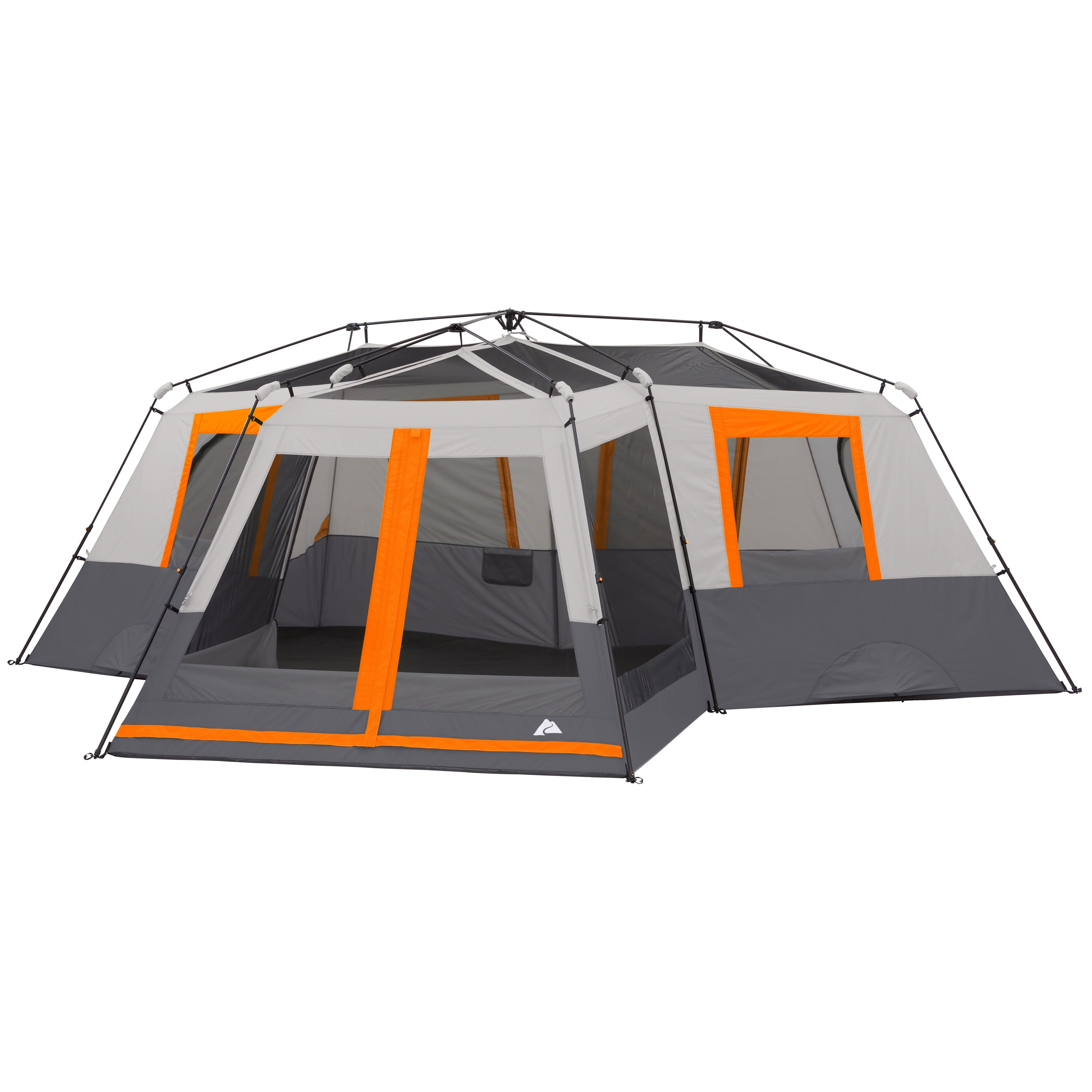 Ozark Trail 12-Person 3-Room Instant Cabin Tent with Screen Room