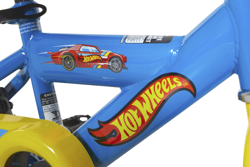 Dynacraft Hot Wheels 12-inch Boys BMX Bike for Child 3-5 Years