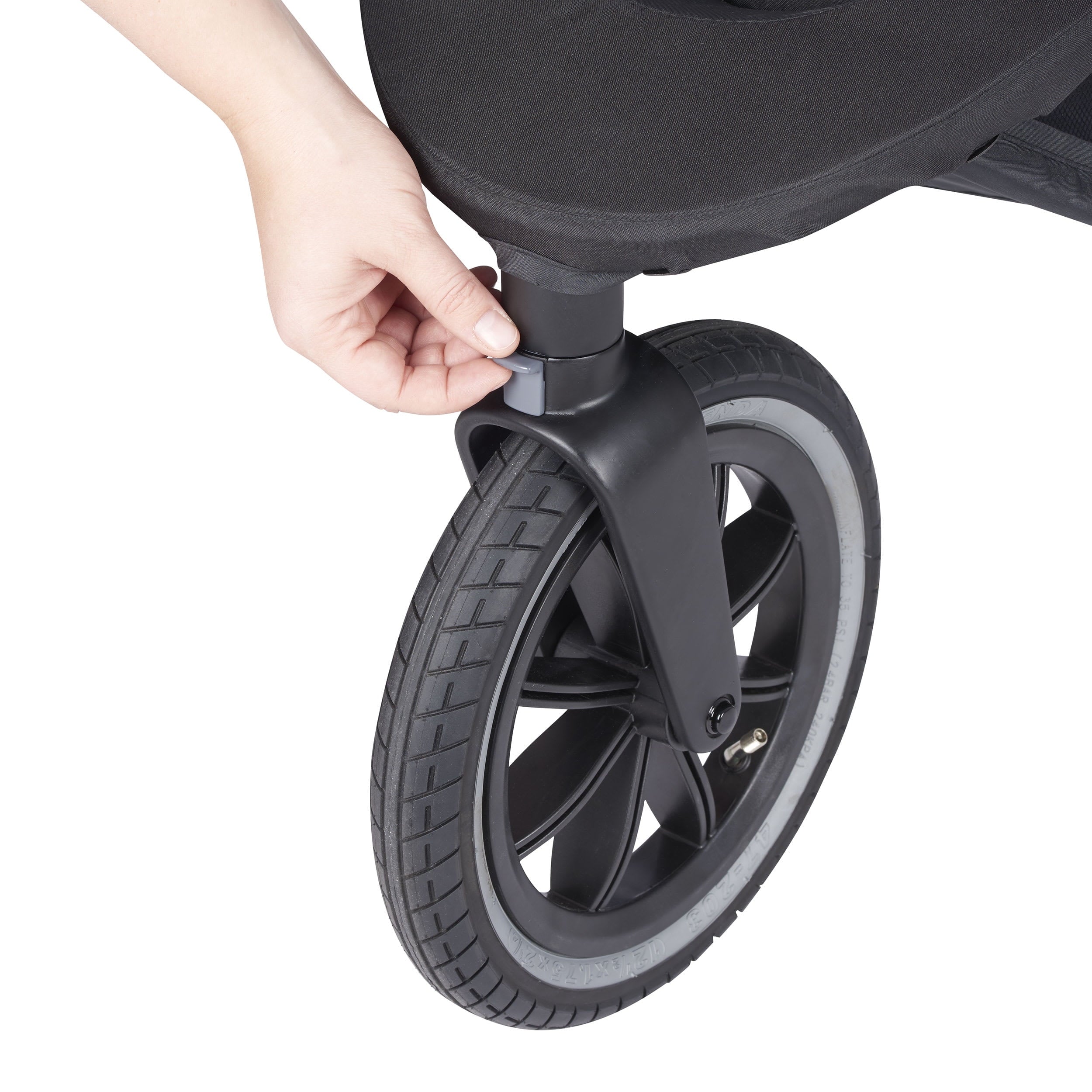 Folio3 Stroll & Jog Travel System with LiteMax Infant Car Seat (Avenue Gray)