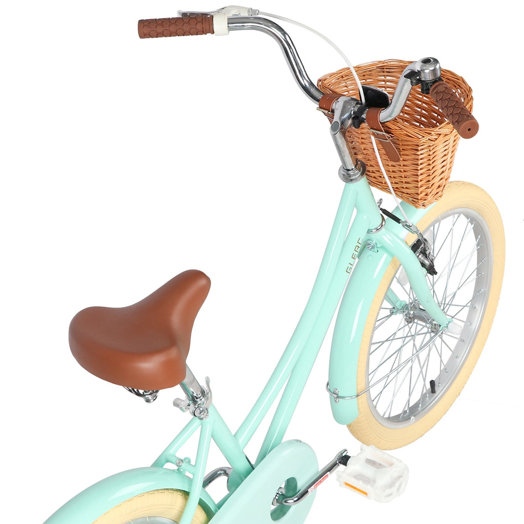 Glerc Little Molly 14 inch Kids Girls Bike for 3-5 Years Old Little Child,Yellow