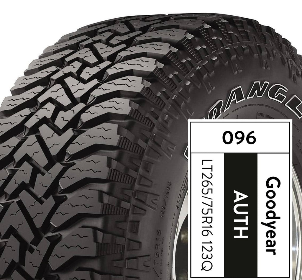 Goodyear Wrangler Authority A/T LT265/75R16 123Q All-Terrain Tire