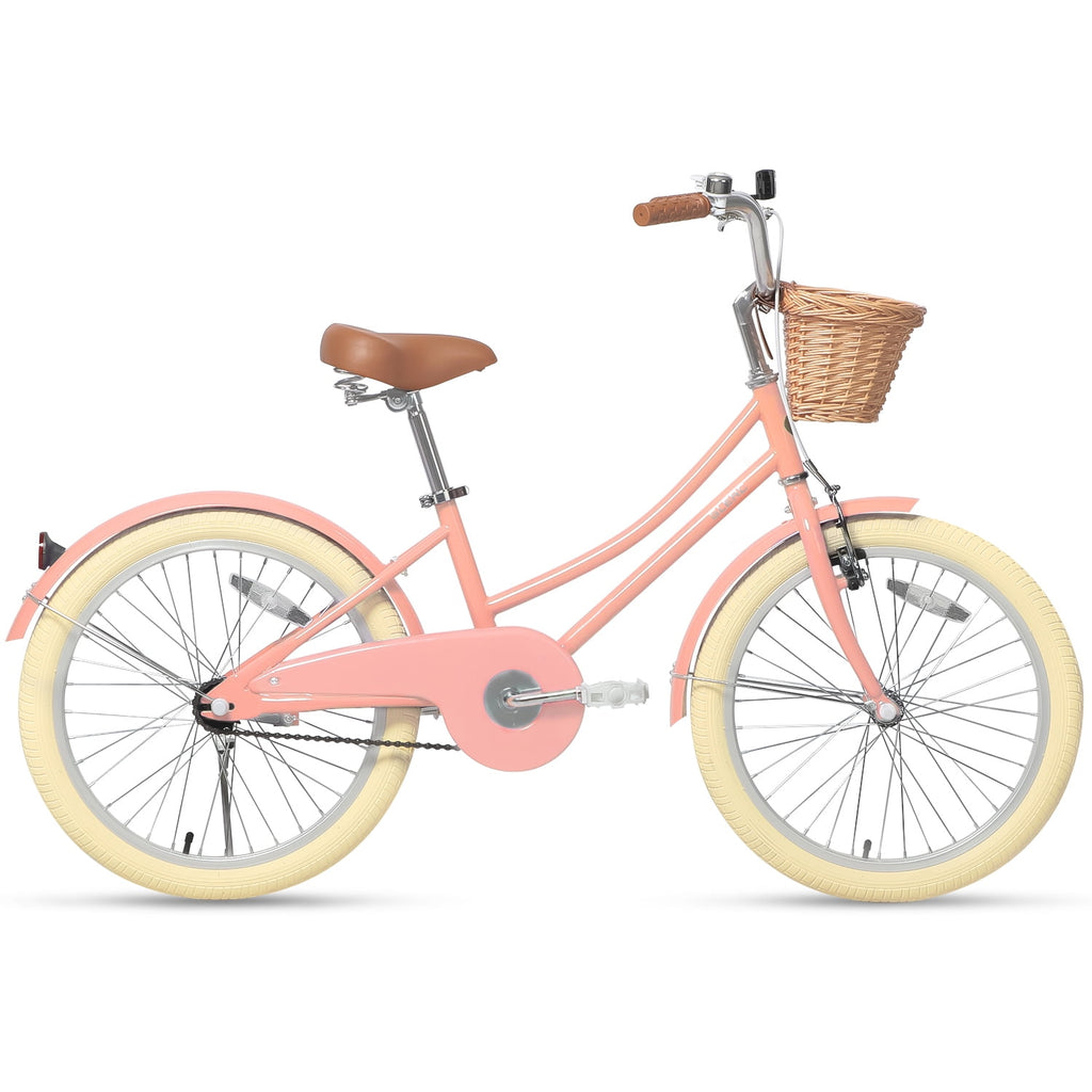 Glerc Little Molly 14 inch Kids Girls Bike for 3-5 Years Old Little Child,Yellow