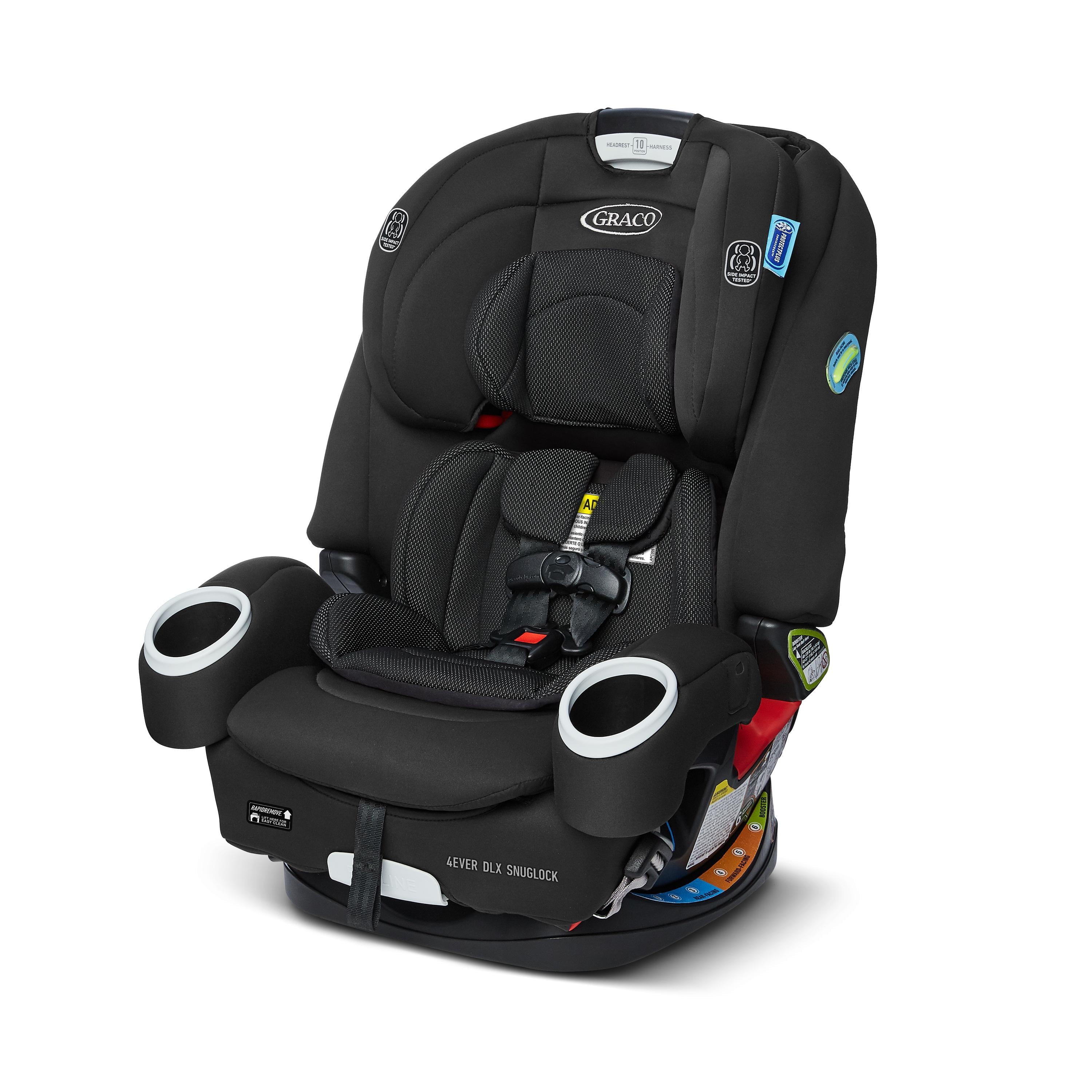 Graco 4Ever DLX SnugLock 4-in-1 Car Seat, Leila