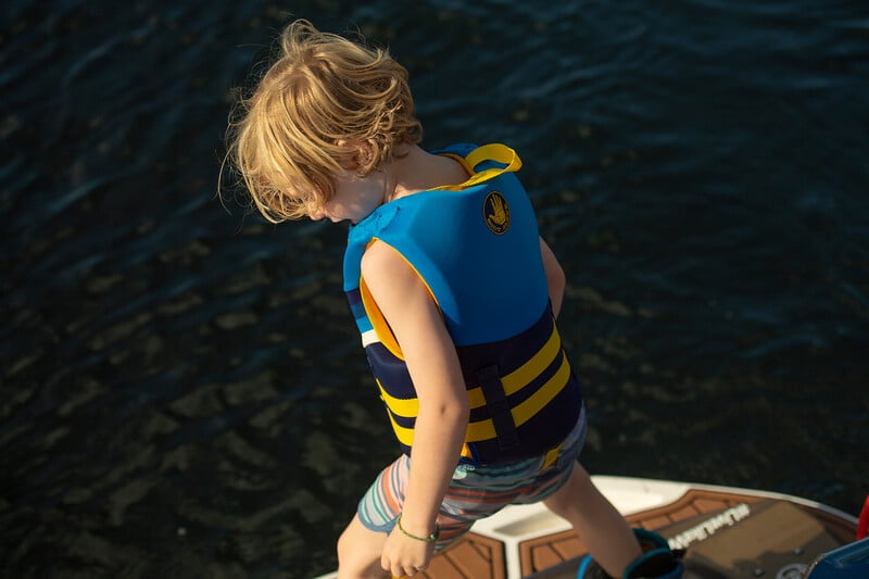 Body Glove Child Boy Evoprene PFD, Life Jacket, (Male, Blue)