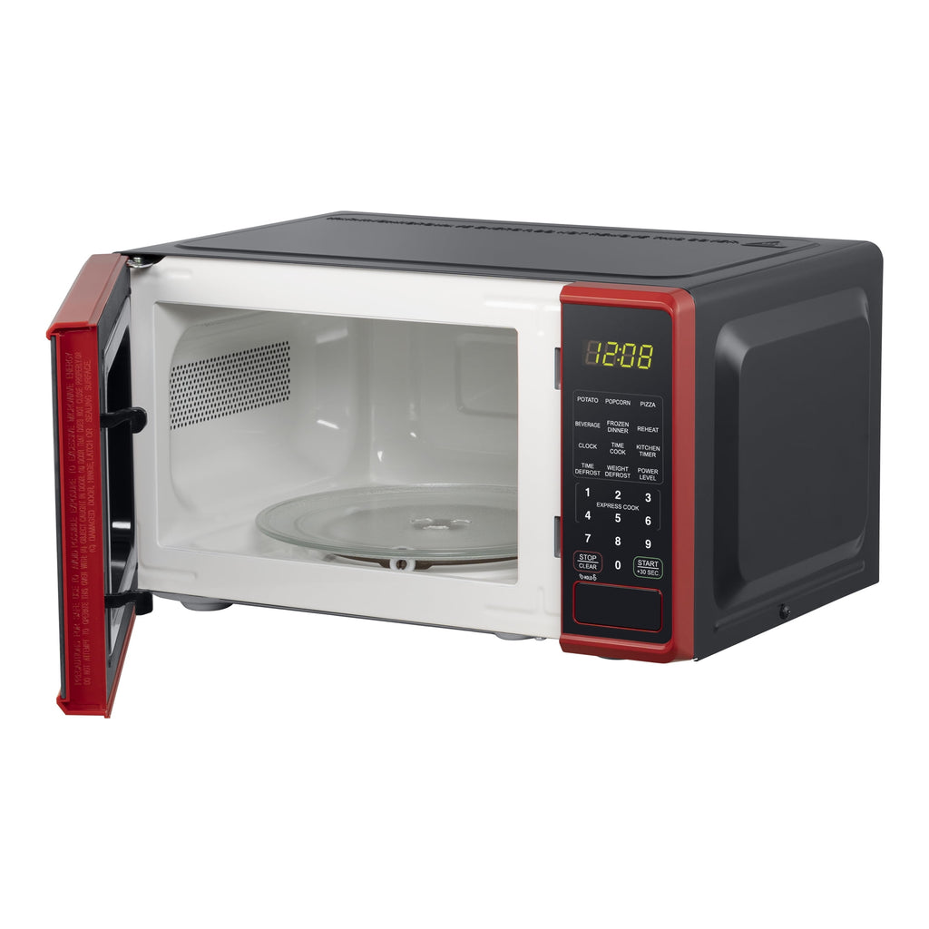 Mainstays 0.7 cu. ft. Countertop Microwave Oven, 700 Watts, White, New