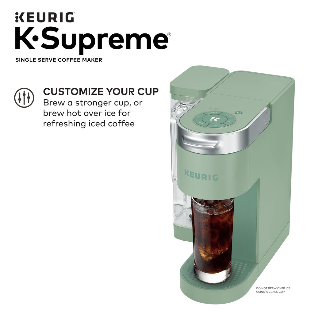 Keurig K-Supreme Single-Serve K-Cup Pod Coffee Maker, Black