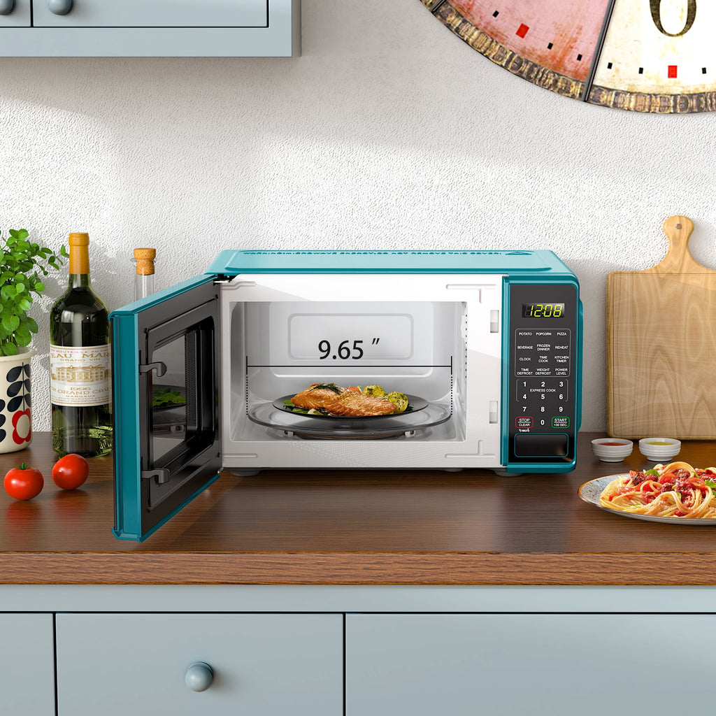 Mainstays 0.7 cu. ft. Countertop Microwave Oven, 700 Watts, White, New