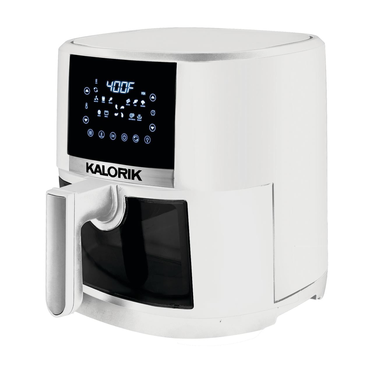 Kalorik® 5 Quart Air Fryer with Ceramic Coating and Window, New, 13.5 in