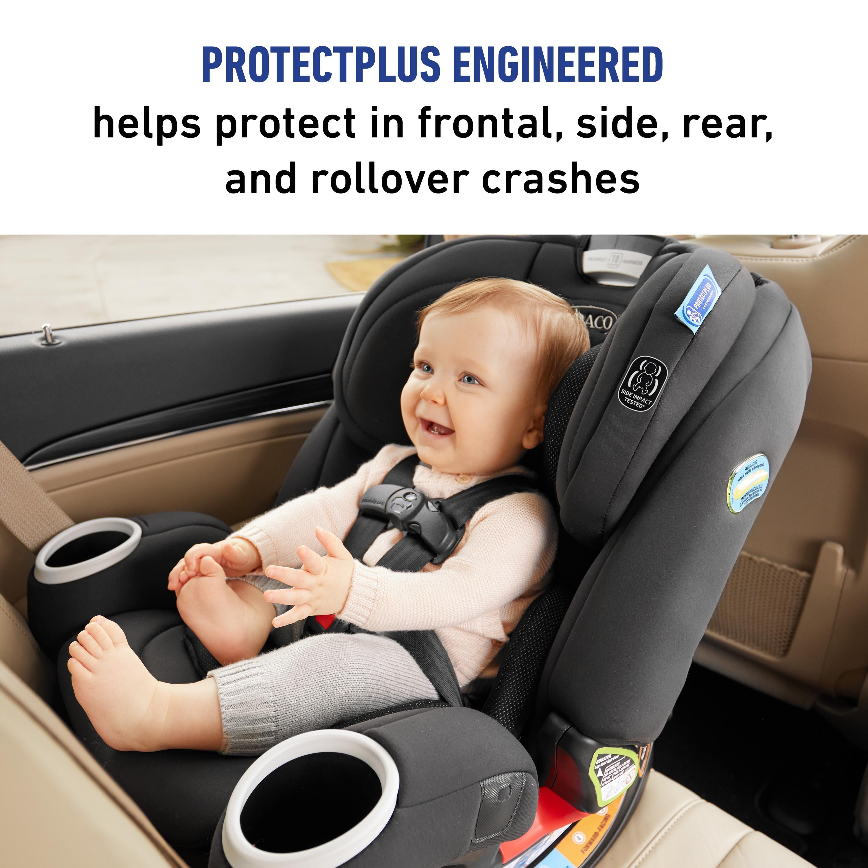 Graco 4Ever DLX SnugLock 4-in-1 Car Seat, Leila