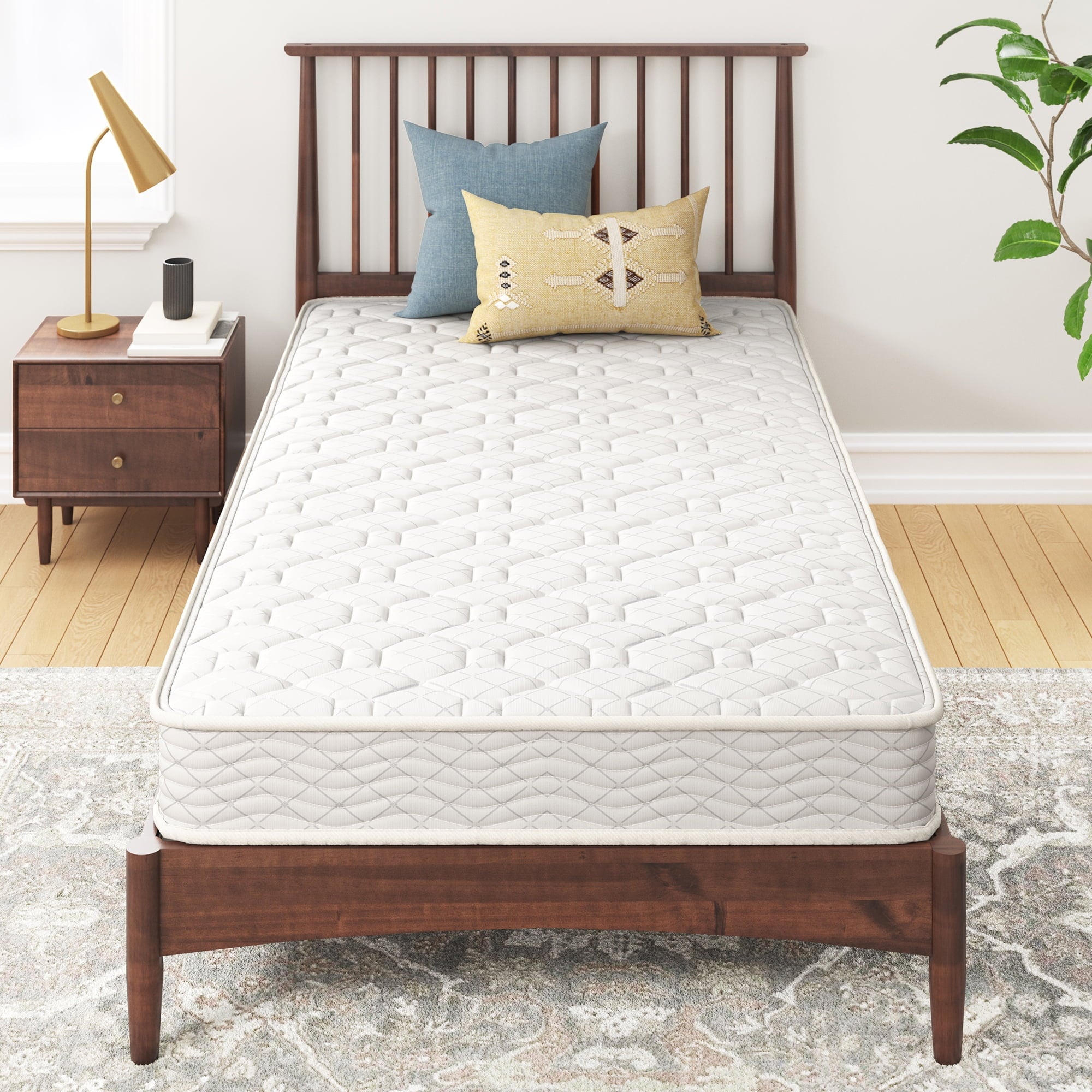 Slumber 1 By Zinus 6" Comfort Innerspring Mattress, Adult, Twin