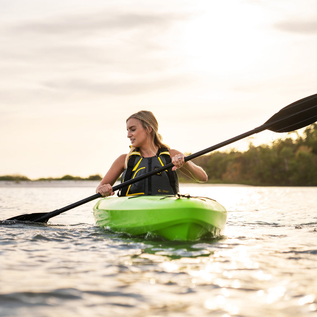 Lifetime Pacer 8 ft Sit-In Kayak (Paddle Included), Orange