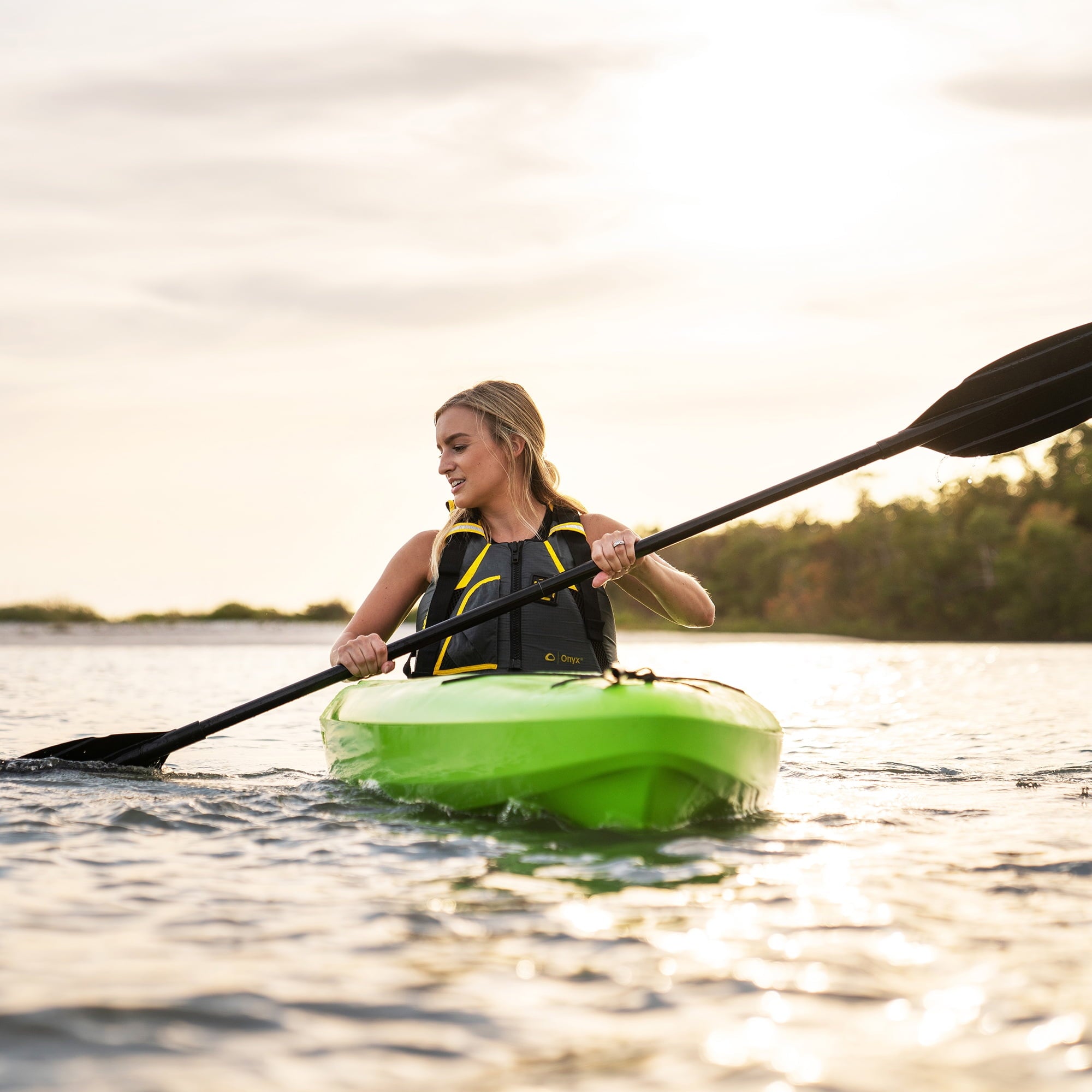 Lifetime Pacer 8 ft Sit-In Kayak (Paddle Included), Orange