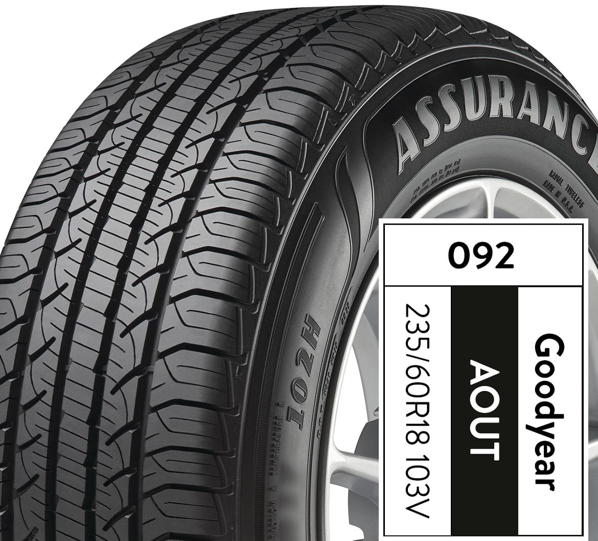 Goodyear Assurance Outlast 235/60R18 103V All-Season Tire