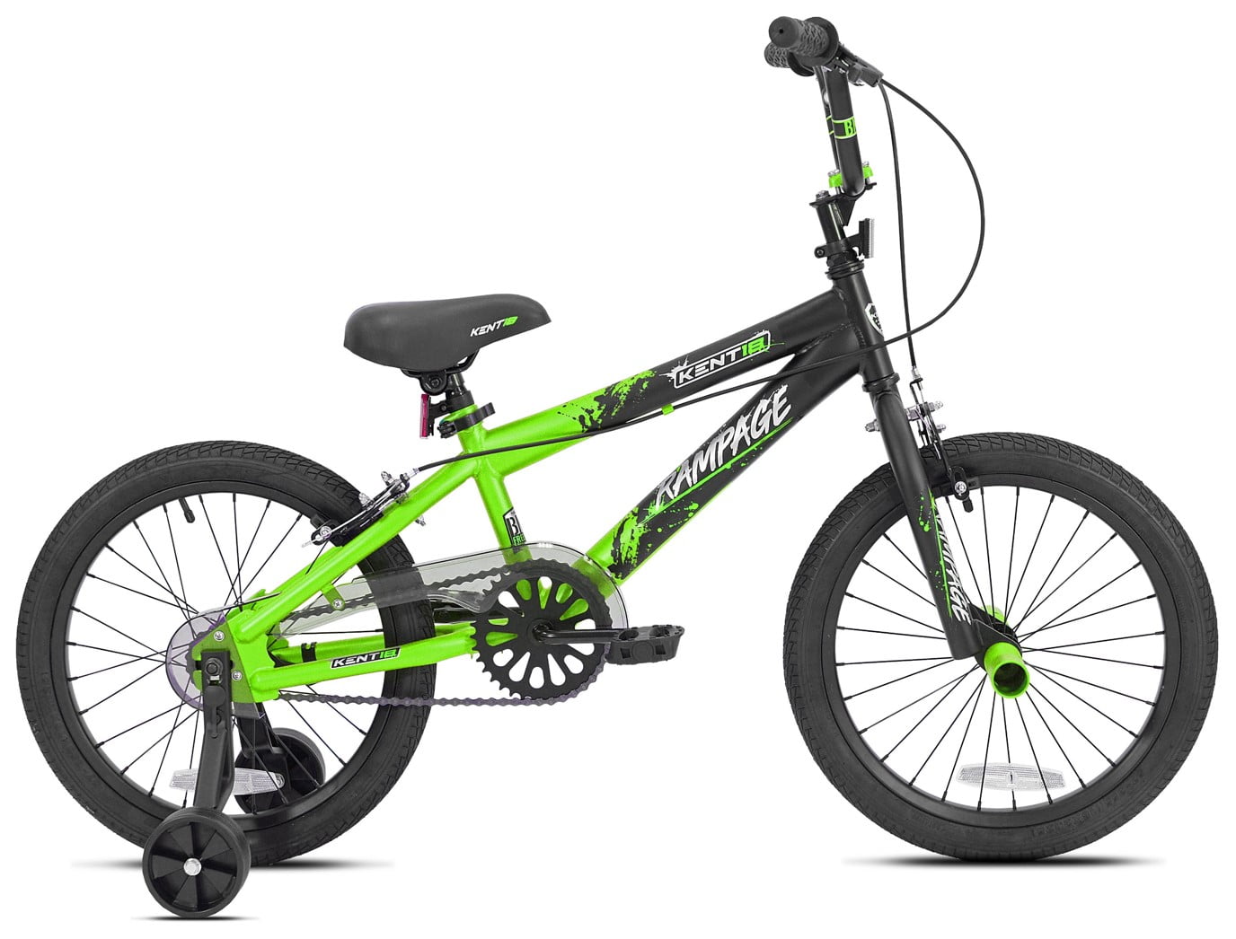 Kent Bicycle 18 In. Rampage Boy's Bike, Gold and Black