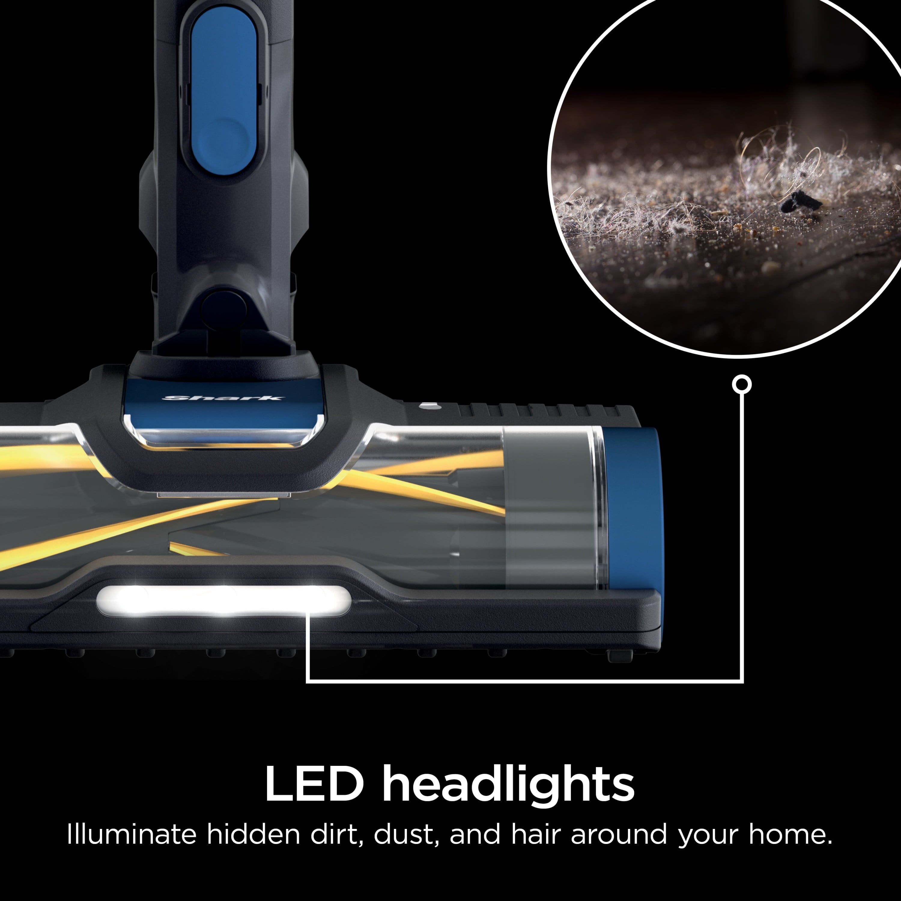 Shark® Pet Pro Cordless Stick Vacuum with Powerfins Brushroll, Pet Multi-Tool & Crevice Tool Included, 40-Min Runtime, WZ250