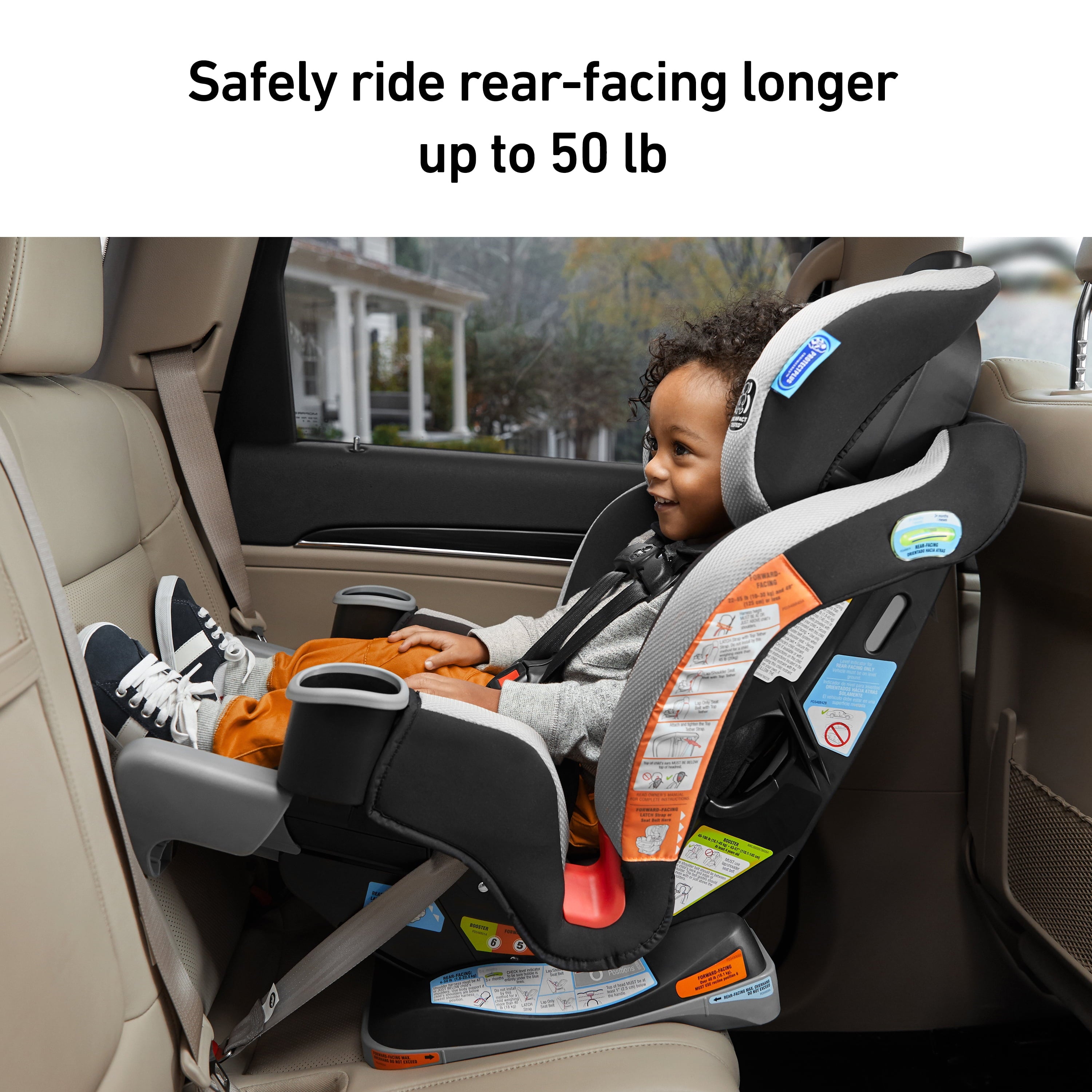 Graco Extend2Fit 3-in-1 Convertible Car Seat, Norah