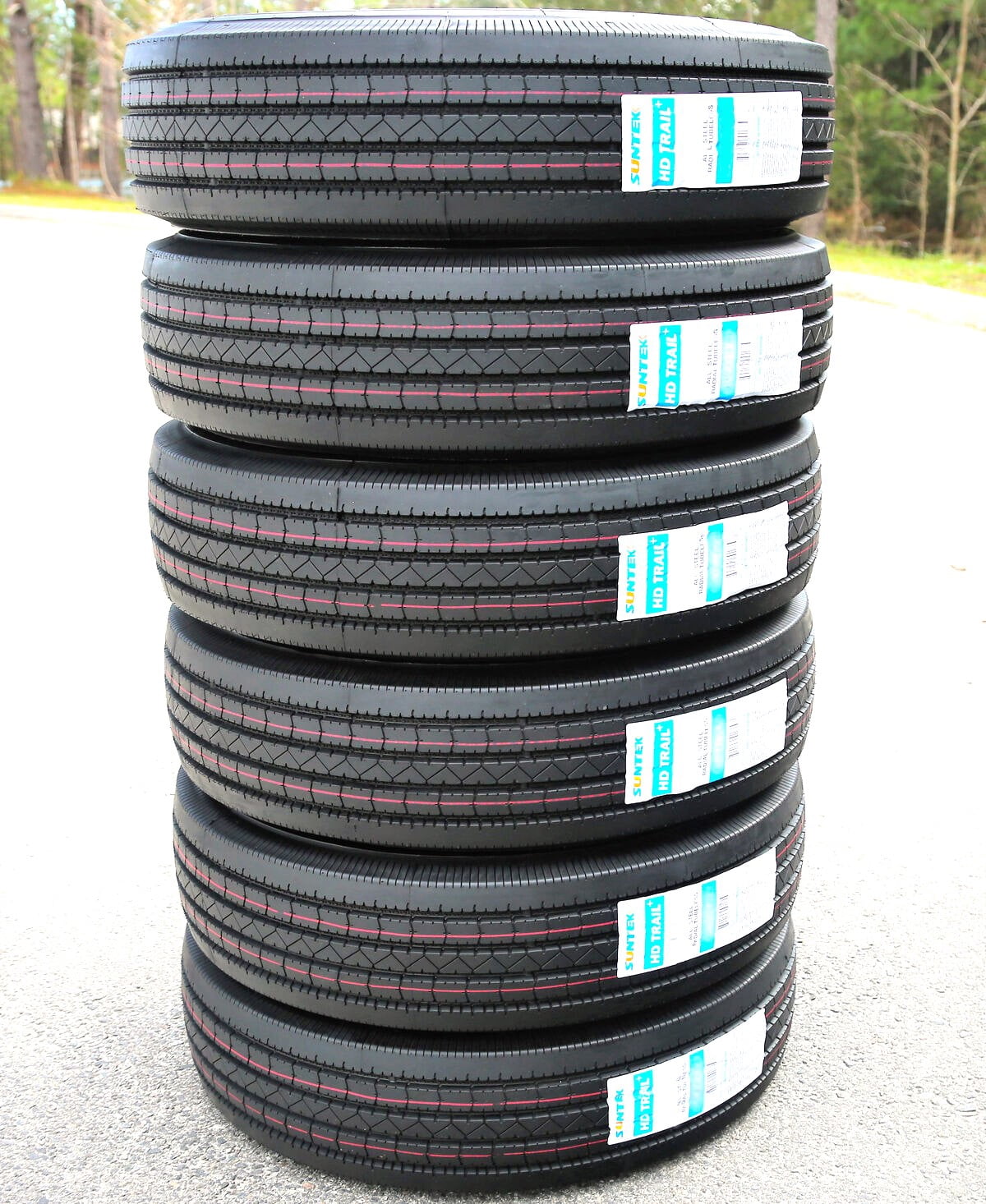 Suntek HD Trail + ST 235/80R16 Load G 14 Ply Trailer Tire