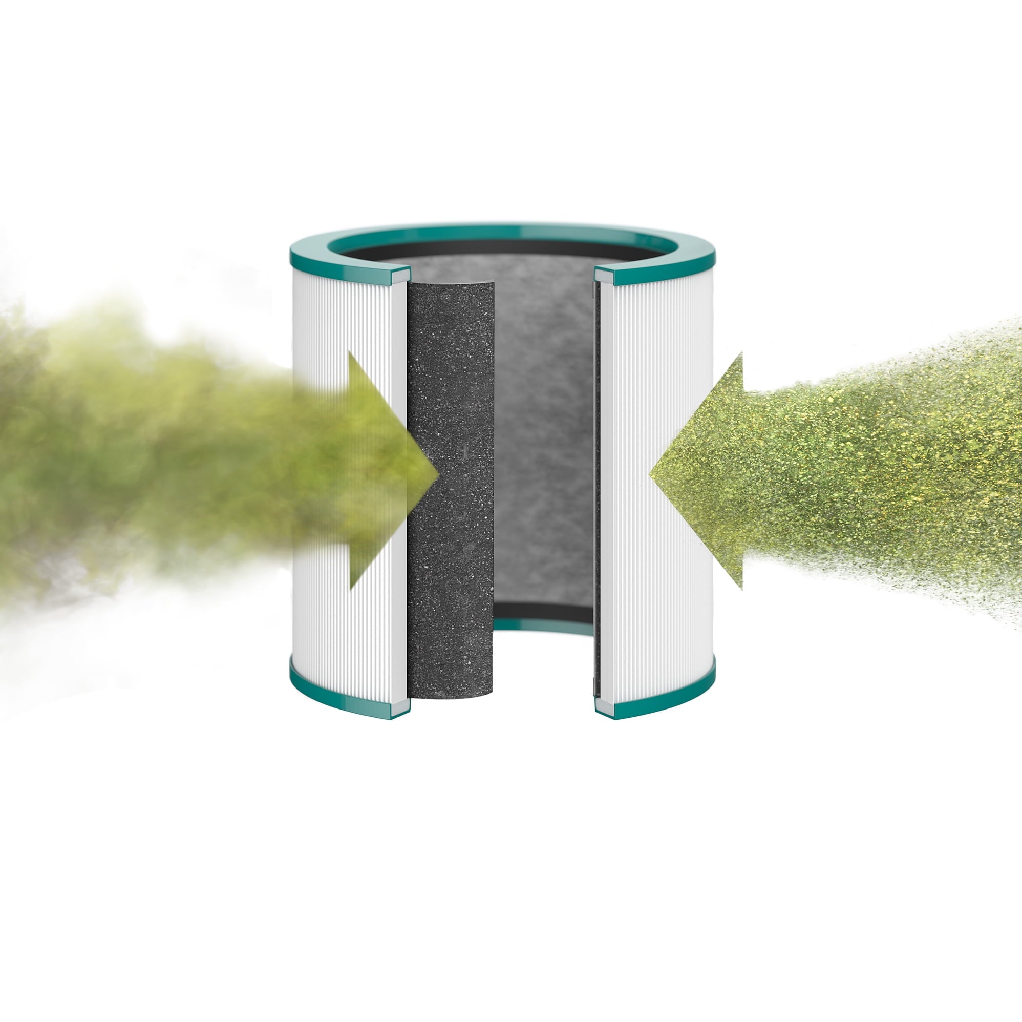 Dyson Pure Cool™ Purifying Fan TP01 | White/Silver | New