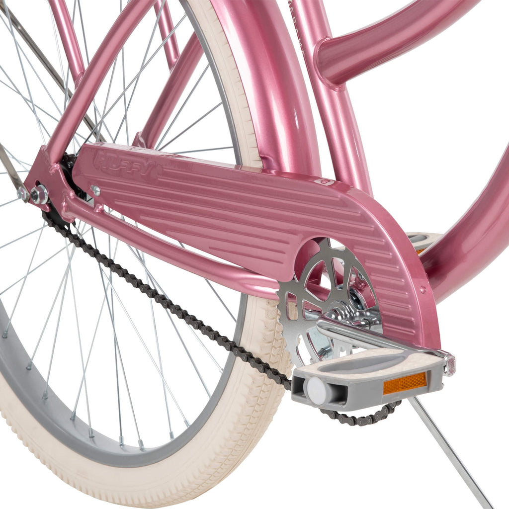 Huffy 26" Nel Lusso Classic Cruiser Bike with Perfect Fit Frame, Women's, Ages 13" Years, Light Blue
