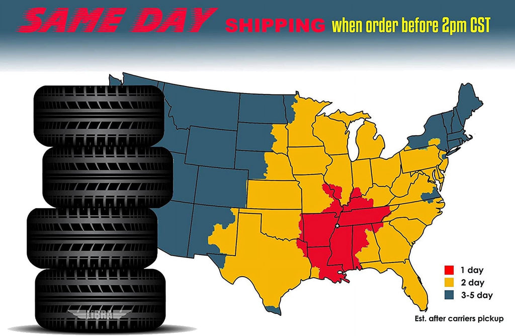 Free Country Heavy Duty Trailer Tires ST 205/75R14 8PR Load Range D Radial w/Side Scuff Guard, Set of 2