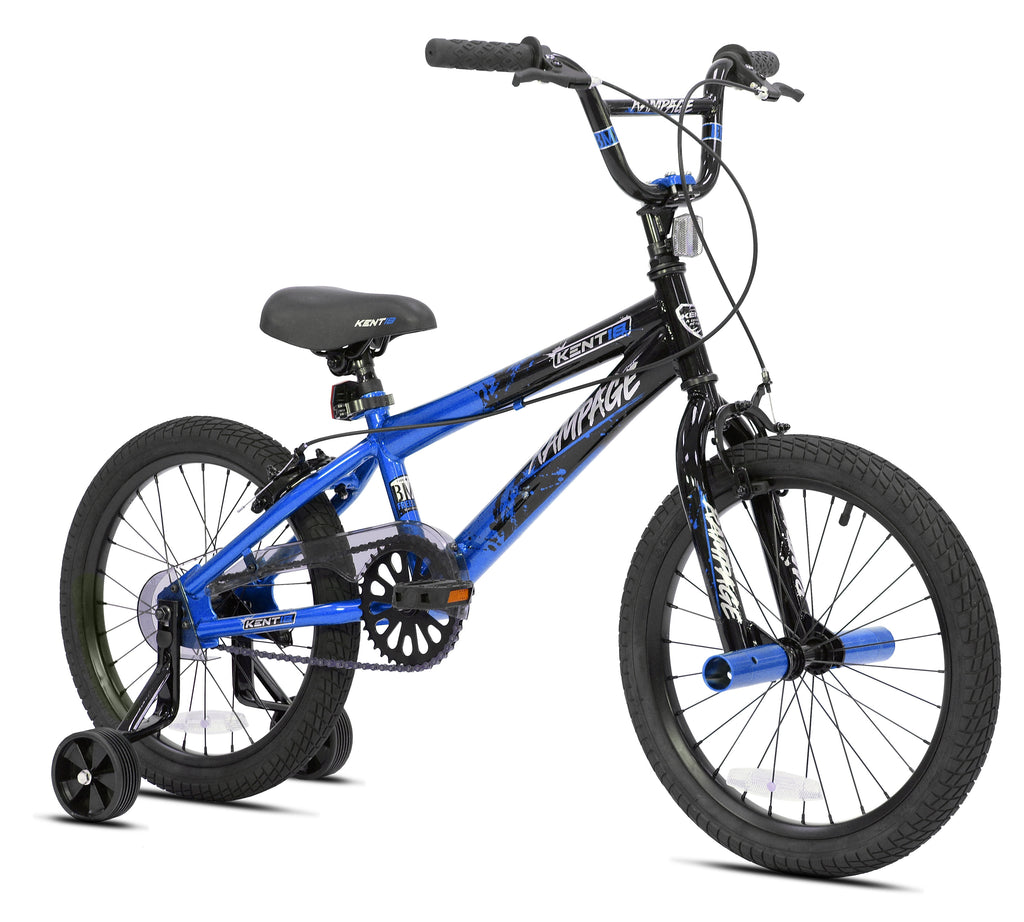 Kent Bicycle 18 In. Rampage Boy's Bike, Gold and Black