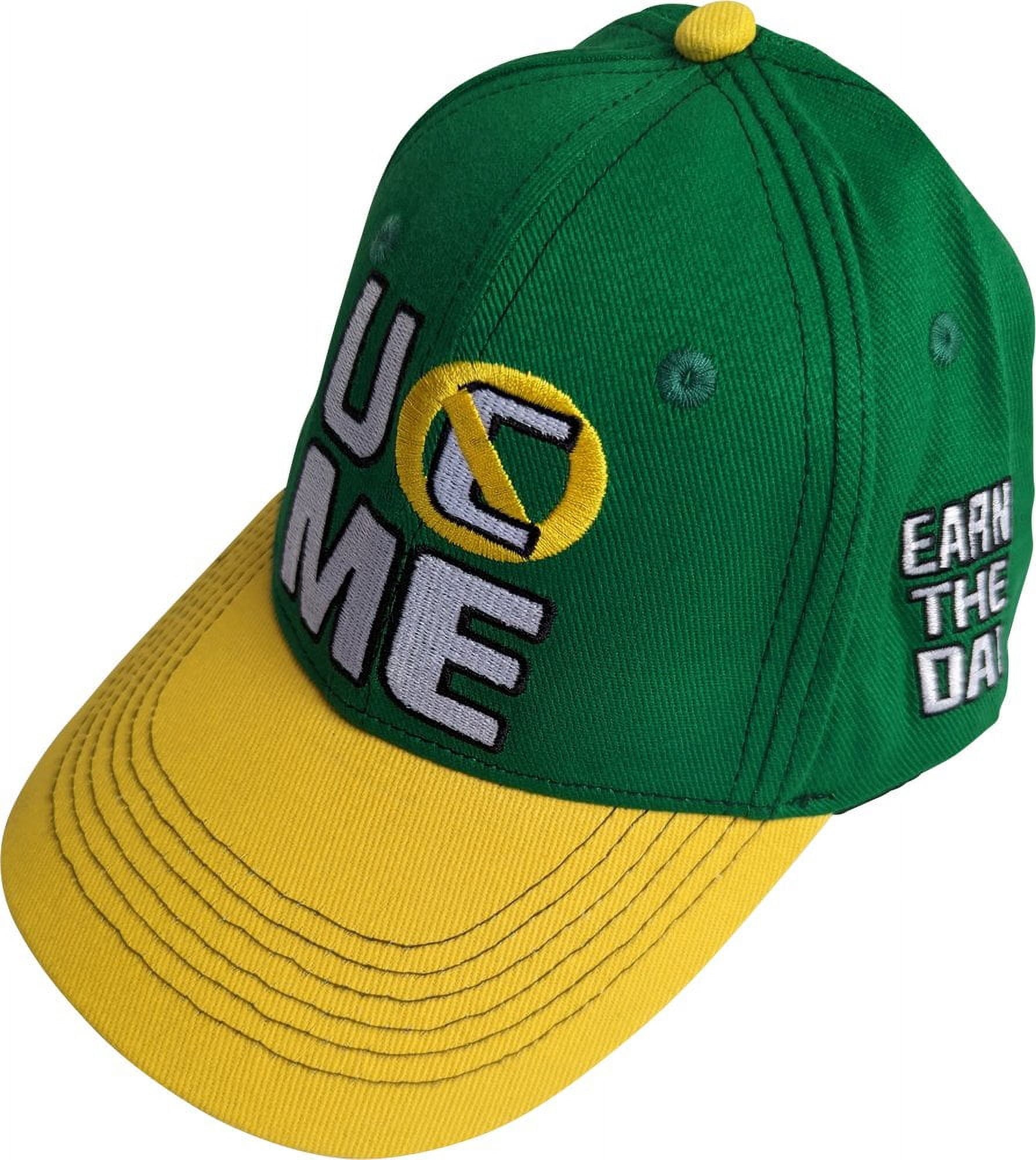 John Cena Earn The Day Boys Costume T-shirt Baseball Hat Headband Wristbands YL