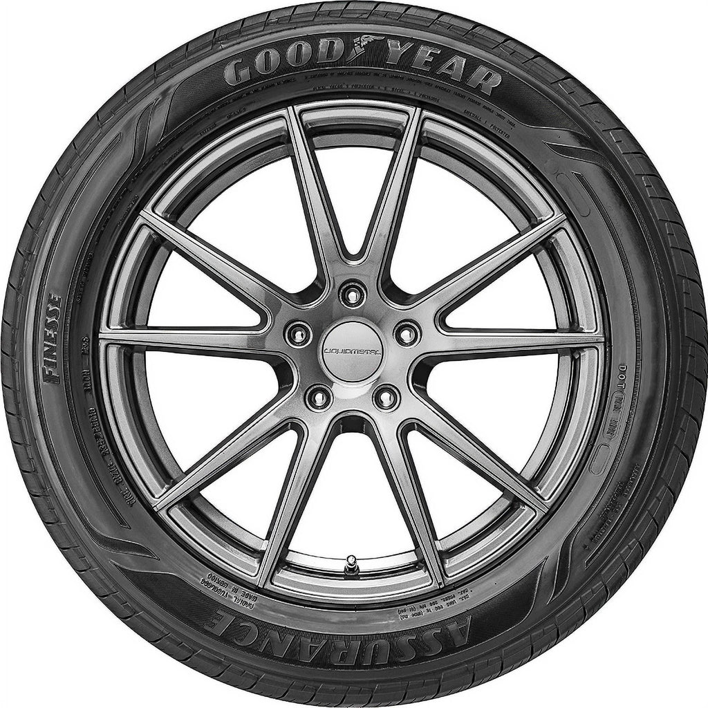 Set of 4 (FOUR) Tires Goodyear Assurance Finesse 225/65R17 102H AS A/S All Season Fits: 2018-23 Chevrolet Equinox LT, 2015-17 Subaru Outback 3.6R Touring