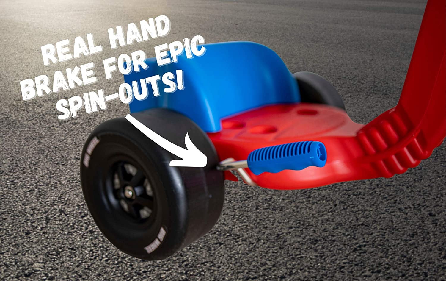 The Original Big Wheel 16 Inch Toddler Tricycle Big Wheel for Kids 3-8 Boys Girls Trike - Rally Racer Edition