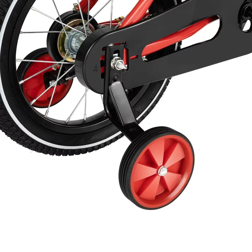 TFCFL 14 inch Kids Bike Bicycle Children Cycle Bikes Gift With With Safety Training Wheels
