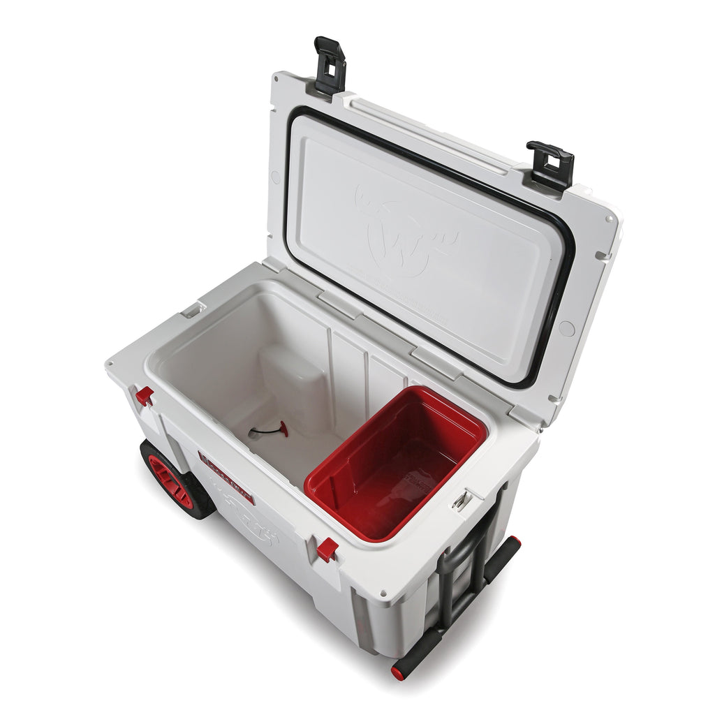 Moosejaw Ice Fort 55-Quart Rolling Hard Cooler